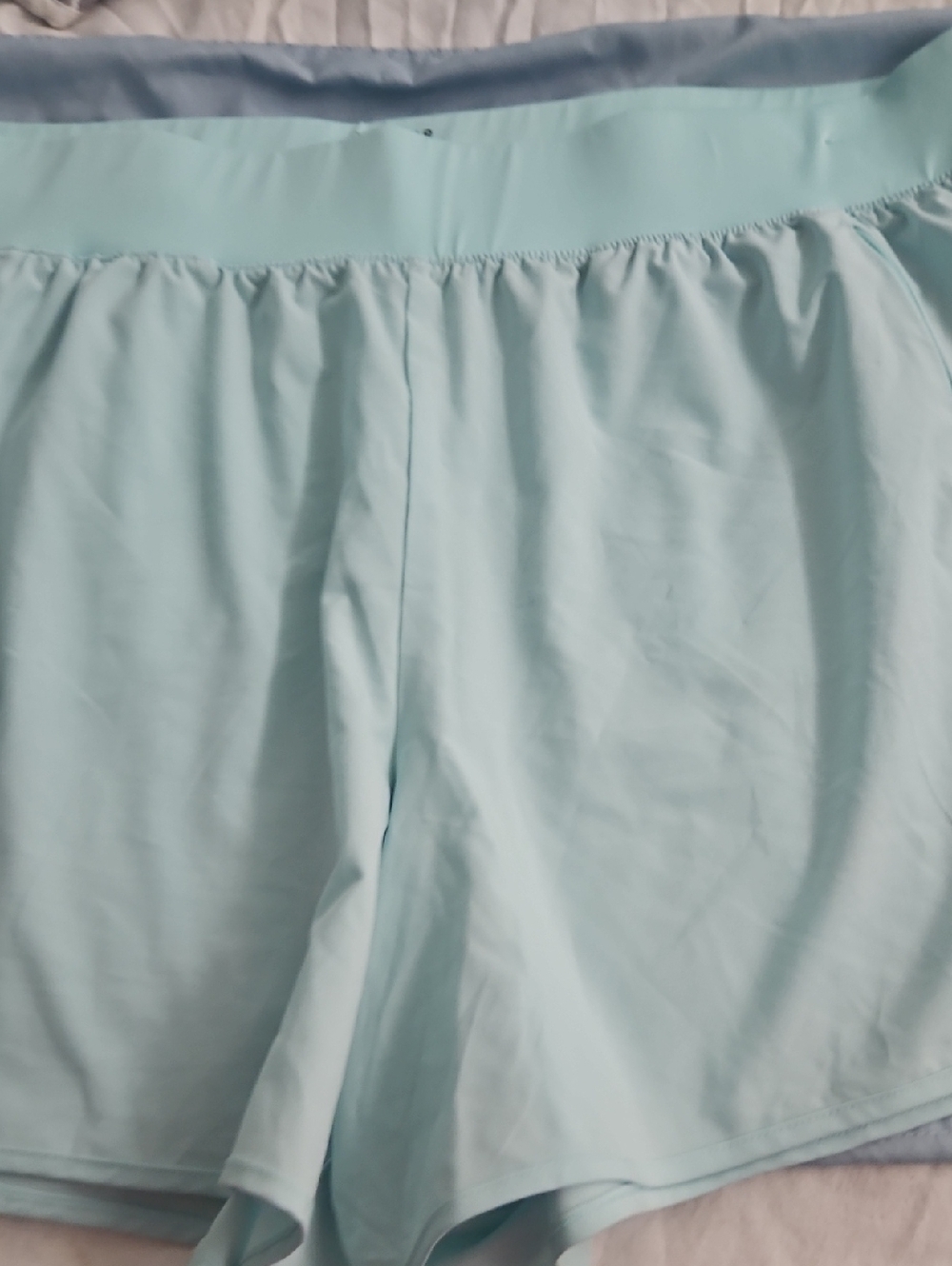 tek gear Light Blue Athletic Shorts